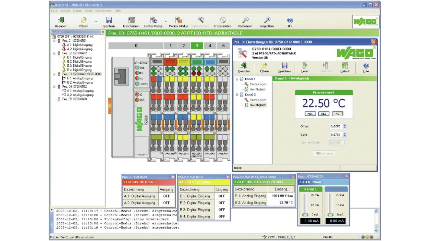 Wago Software, Betriebssystem Windows 10 WAGO-I/O-CHECK