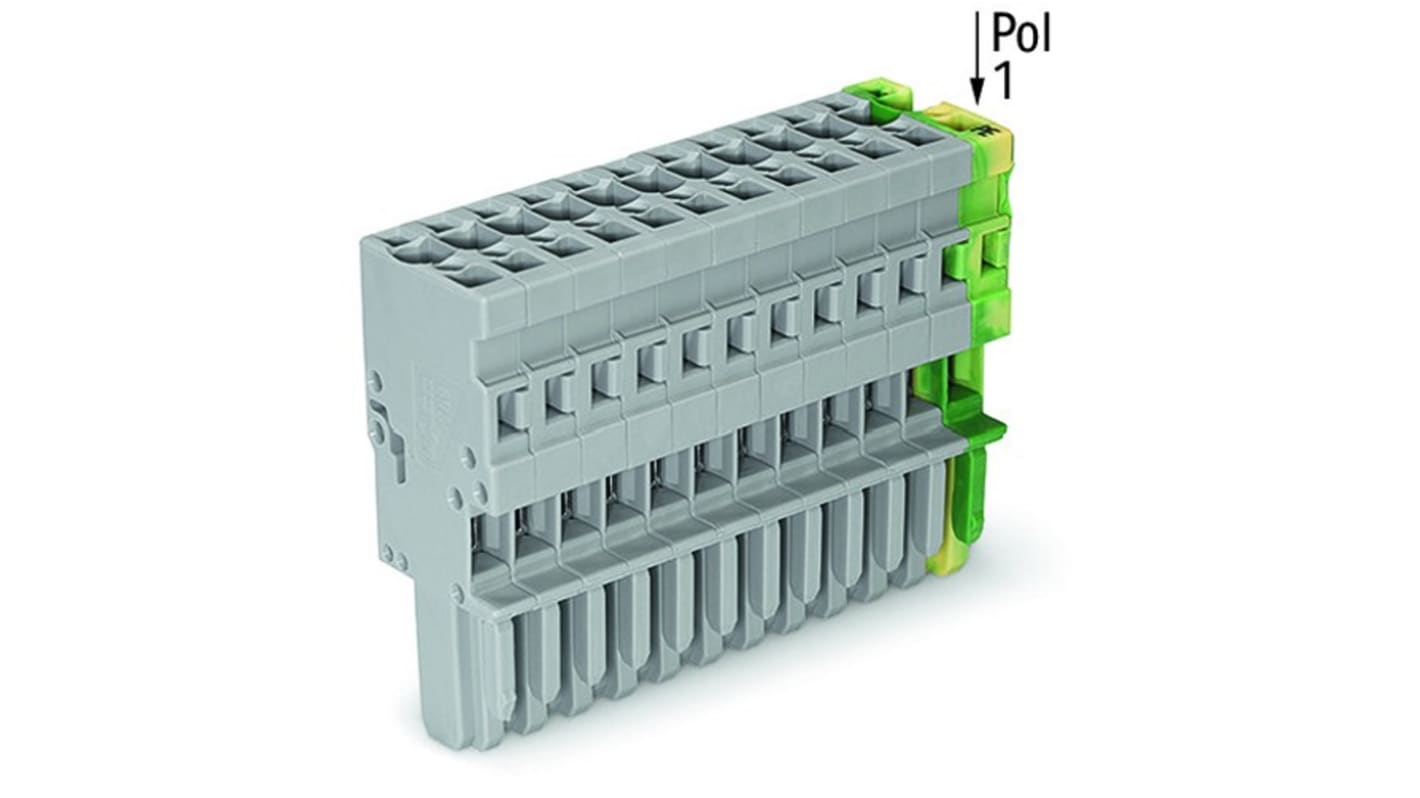 Wago 769 Series Female Connector for Use with Male Connector, 32A, CSA