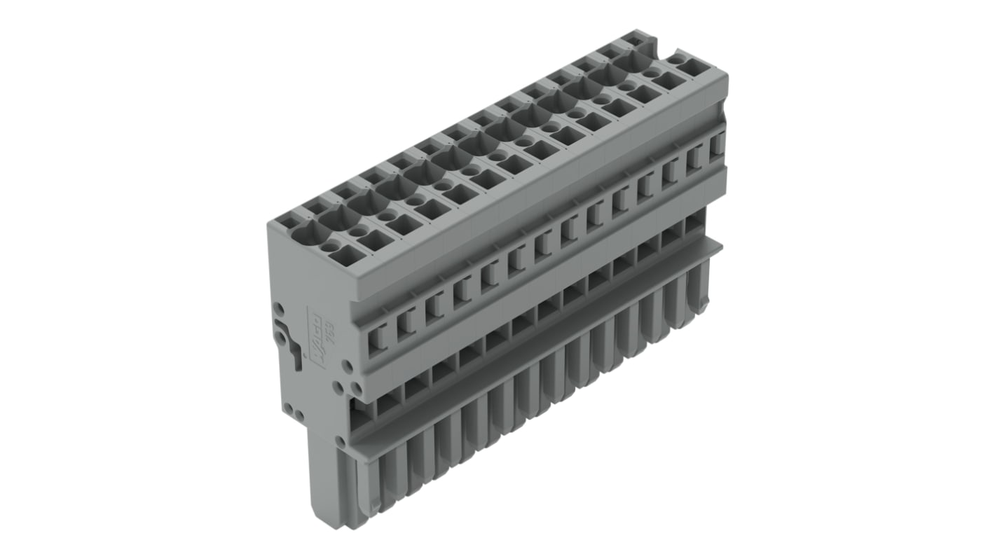 Wago 769 Series Female Connector for Use with Male Connector, 32A, CSA