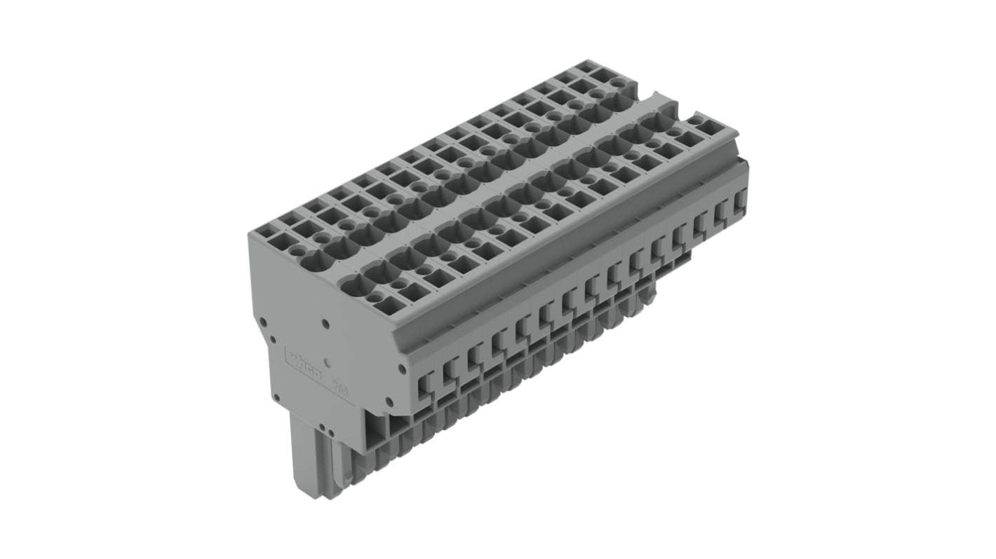 Wago 基板接続用ソケット 15 極 5mm PCBマウント