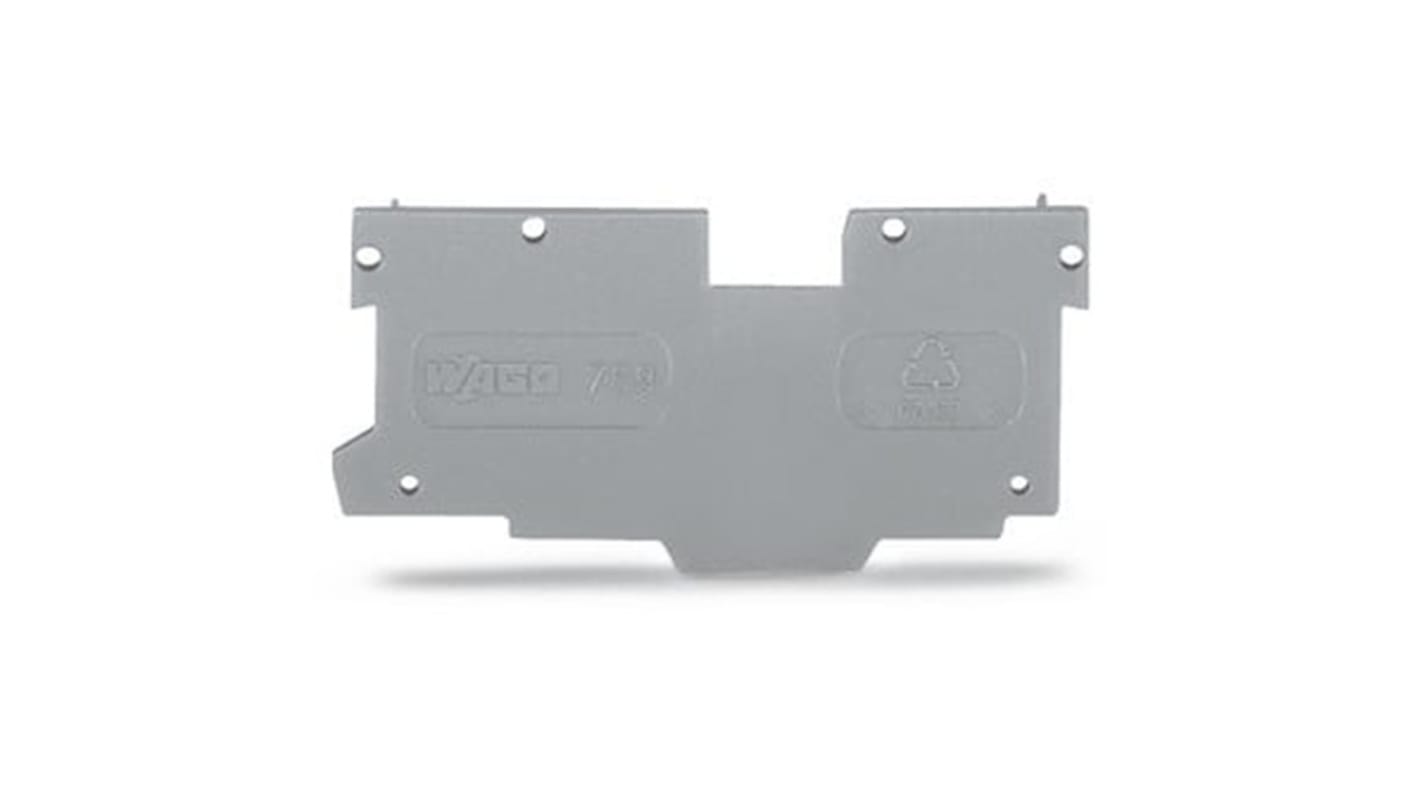 Placa final e intermedia Wago serie 769, para usar con Sistema X-COM