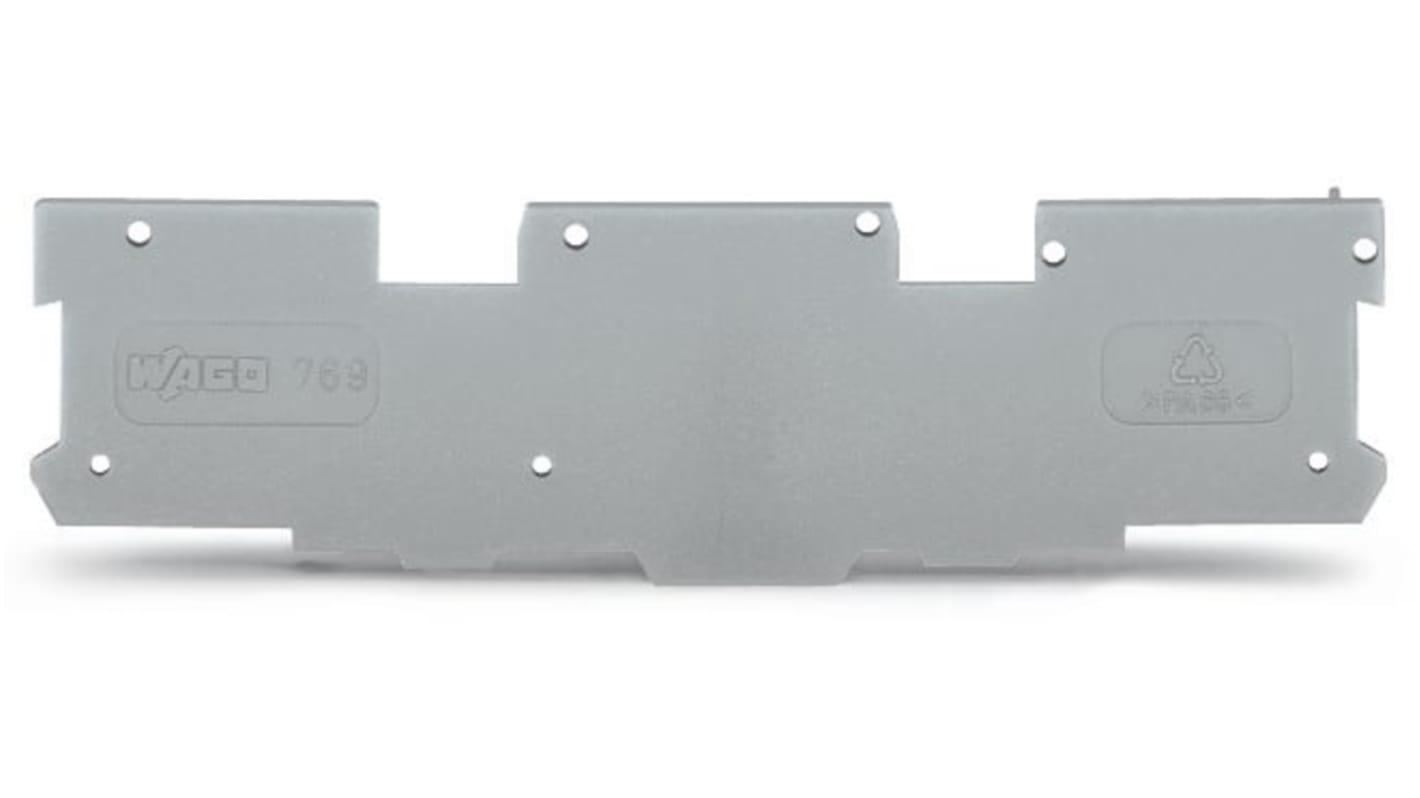 769317 Wago 769 Series End And Intermediate Plate for Use with