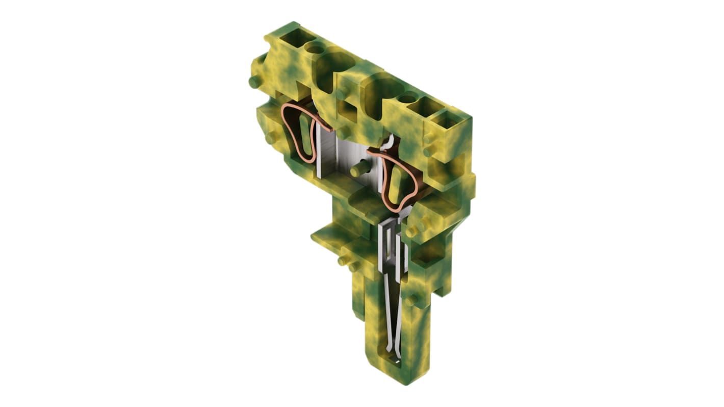 Wago 769 Series Straight PCB Mount PCB Socket, 1-Contact, 5mm Pitch, Cage Clamp Termination