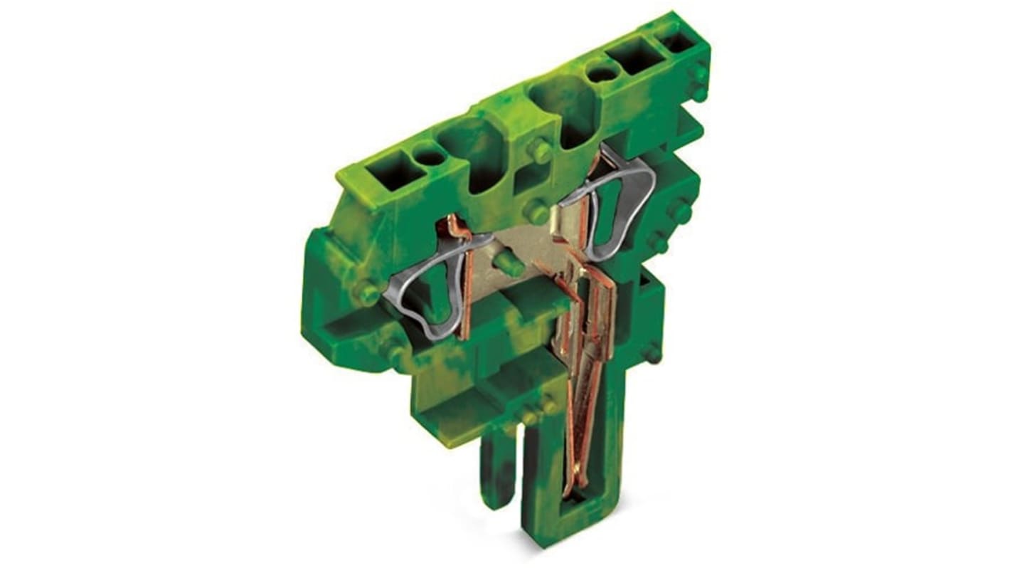 Wago 769 Series Straight PCB Mount PCB Socket, 1-Contact, 5mm Pitch, Cage Clamp Termination