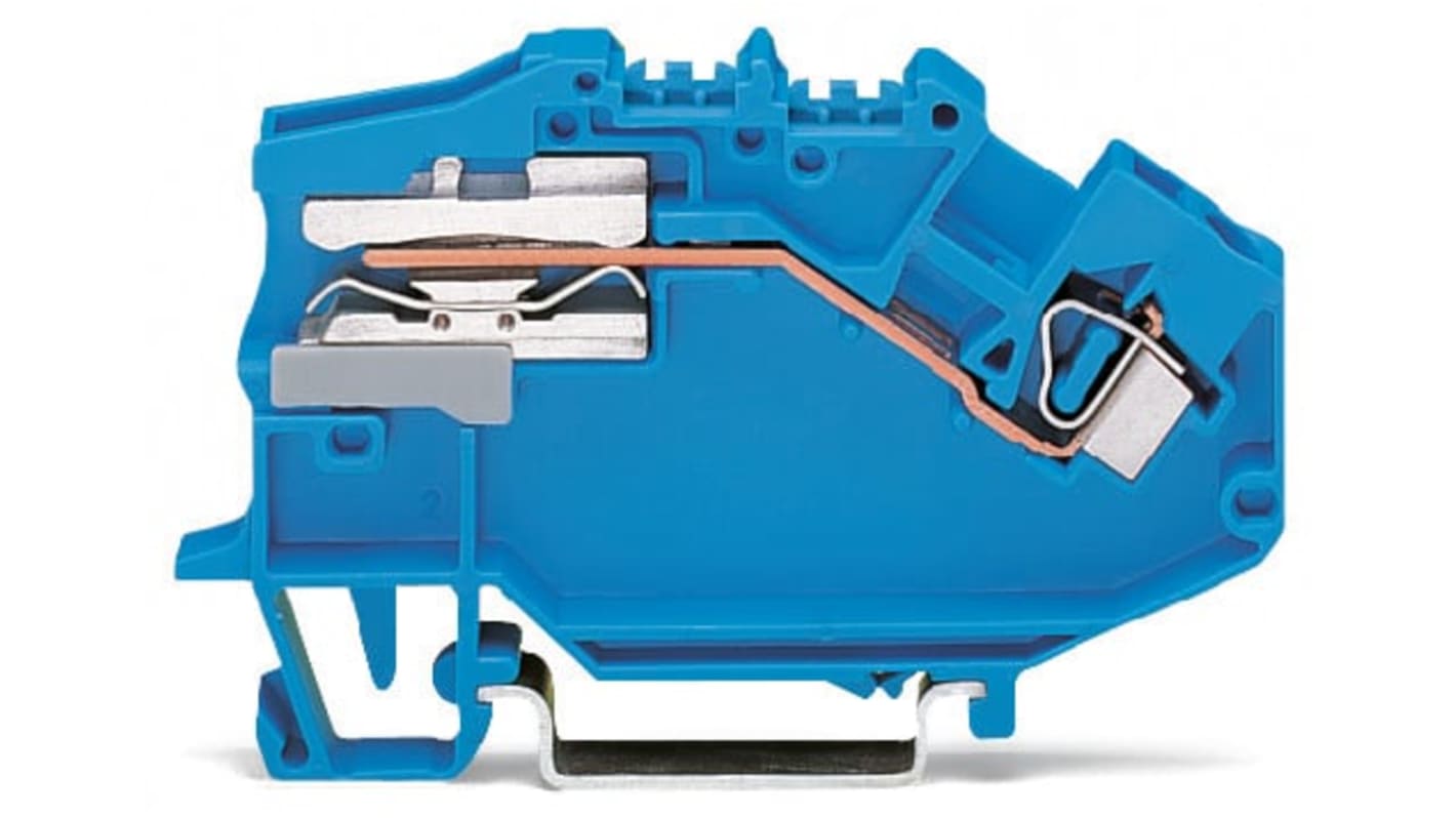 781623 Wago 781 Series Grey Disconnect Terminal Block, 4mm², 1Level