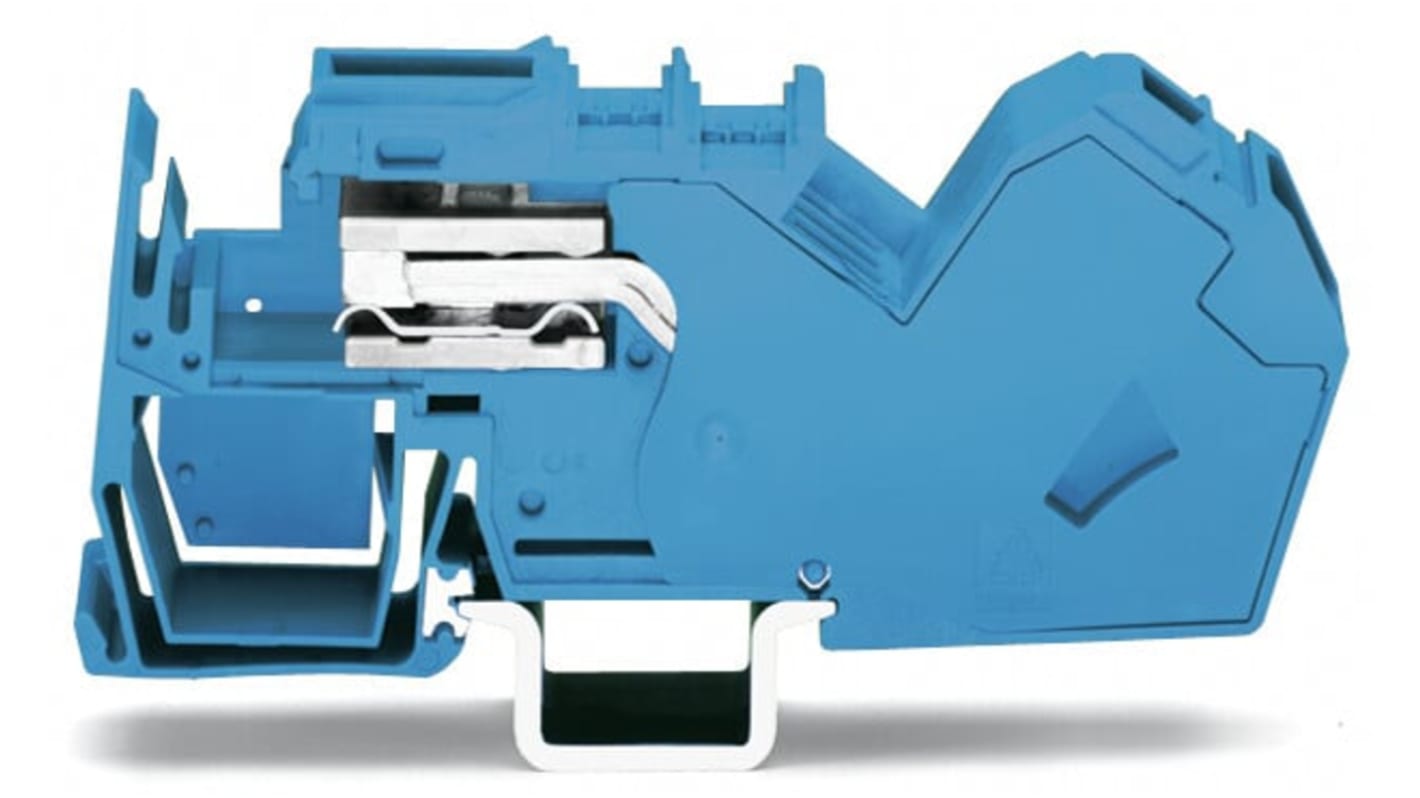 Wago 785 Series Grey Disconnect Terminal Block, 35mm², 1-Level, Cage Clamp Termination