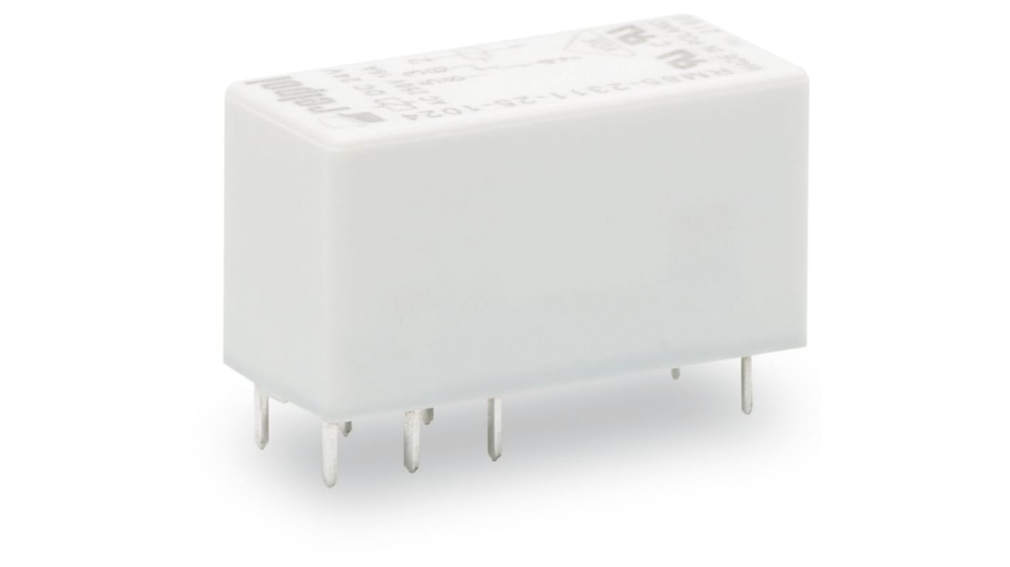 Wago Plug-In Mount Relay, 24V dc Coil, 16A Switching Current, SPDT