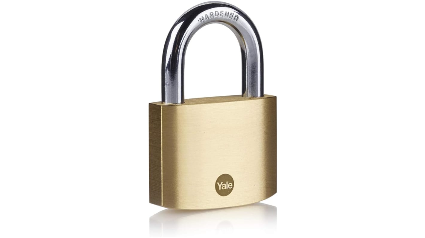 Cherry Padlock Brass Padlock, 10mm Shackle, 60mm Body