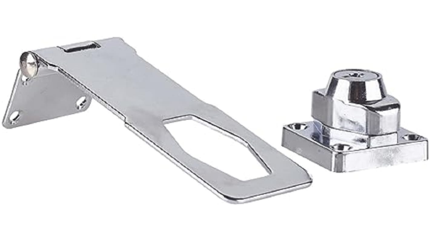 Cherry Steel Hasp & Staple, 114 x 41.4mm