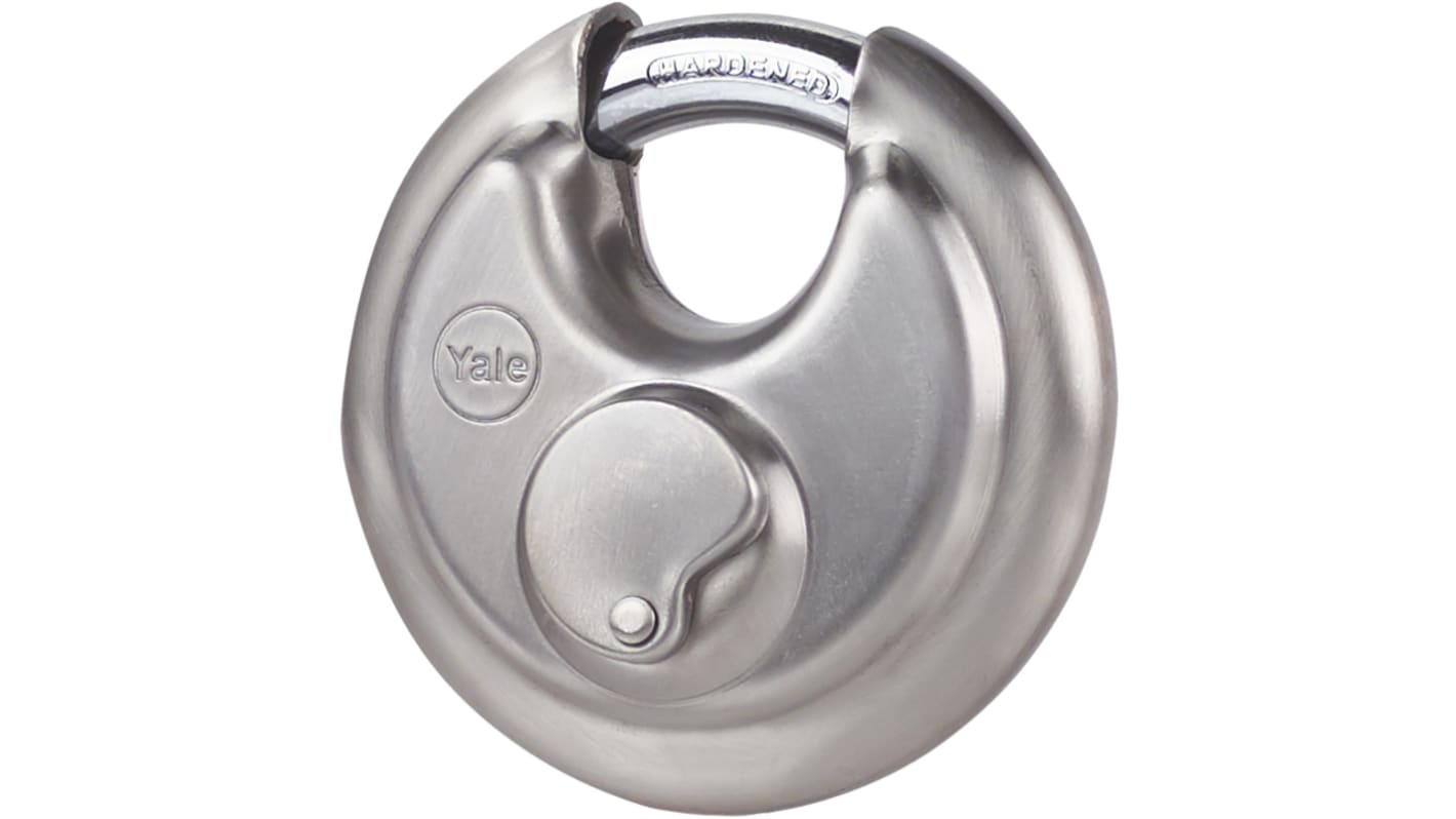 YALE Padlock Weatherproof Padlock, 9.5mm Shackle