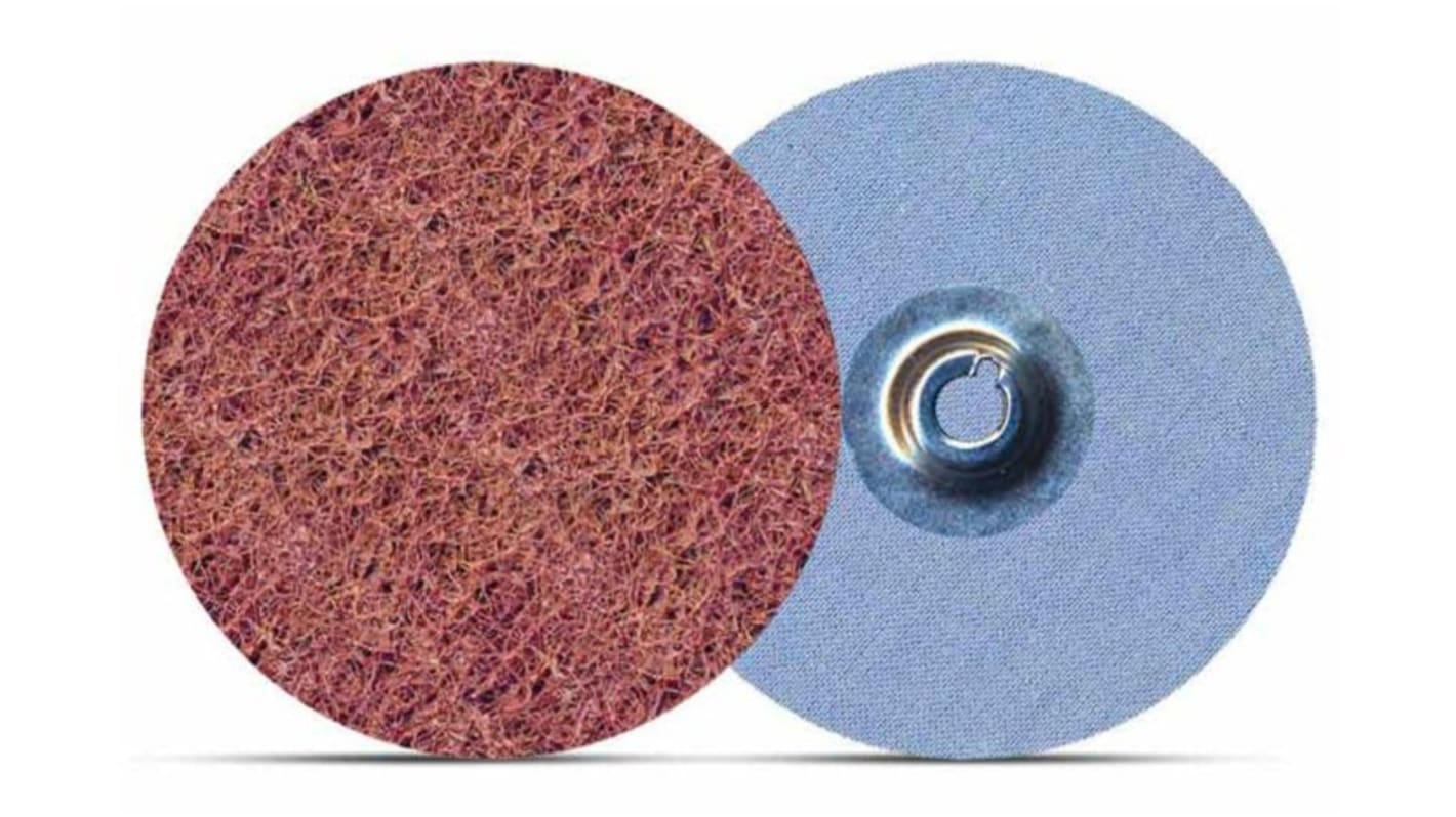 PREMINES SURFACING Synthetic Fibre Sanding Disc, 51mm, Medium Grade, 13752, 50 in pack