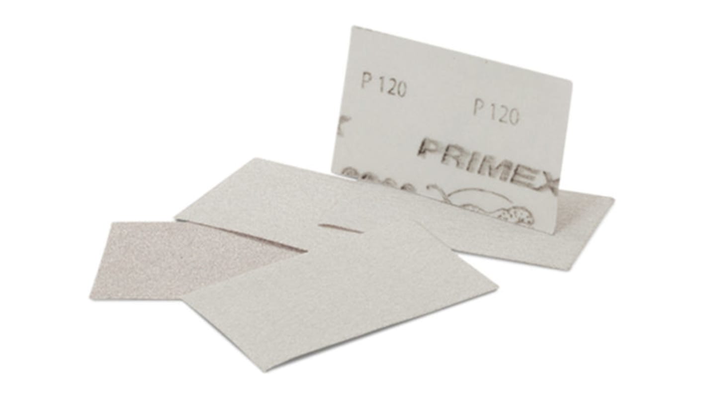 PREMINES Schleifpapier P120 (P120), Aluminiumoxid, 72 x 123mm
