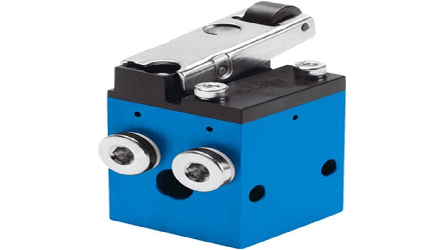 Festo Roller Lever 4/2 Way Valve, Monostable Mechanical Valve RS Series, G 1/8, G 1/8, 2949