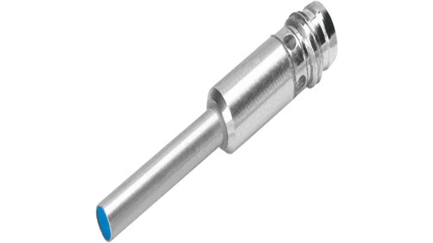 Festo SIEN Series Inductive Barrel-Style Proximity Sensor, 0.8 mm Detection, NPN Output, 10 → 30 V dc, IP67