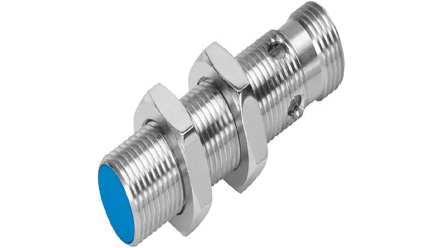 Sensor de proximidad Festo, M12 x 1, alcance 2 mm, salida NPN, 10 → 30 V dc, IP65, IP67