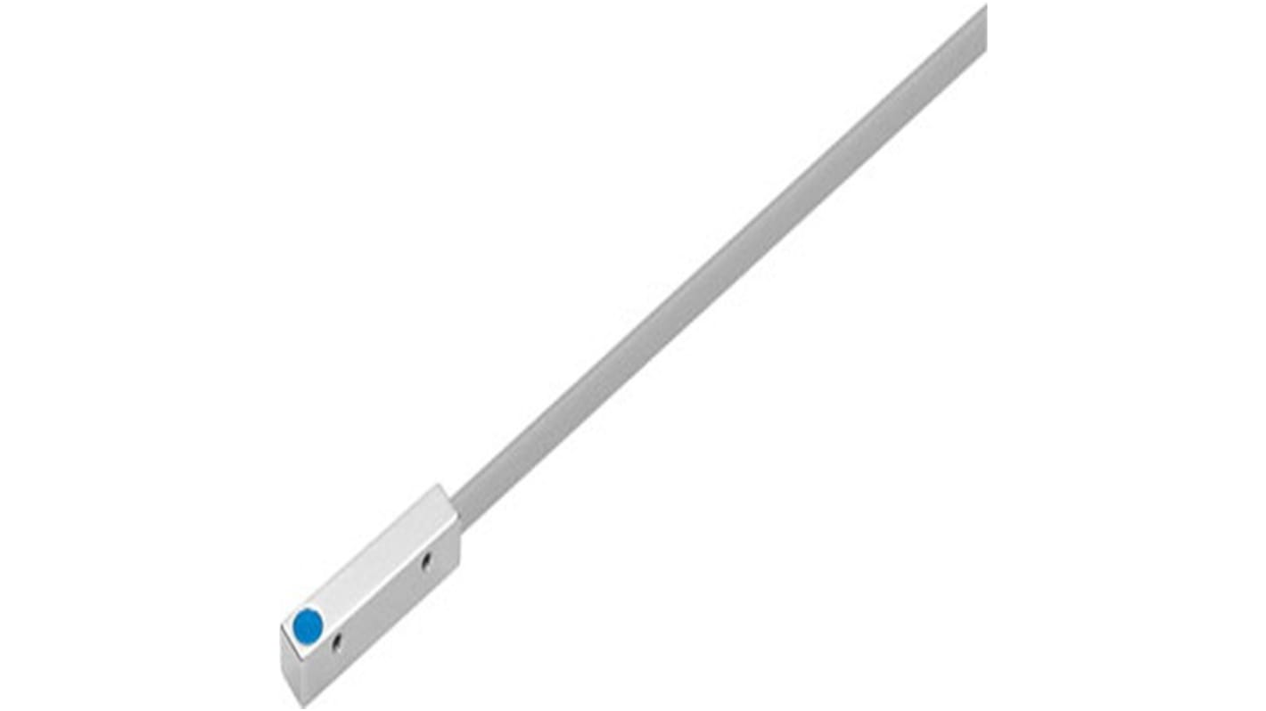 Festo SIES Series Inductive Block-Style Proximity Sensor, 0.8 mm Detection, PNP Output, 10 → 30 V dc, IP67