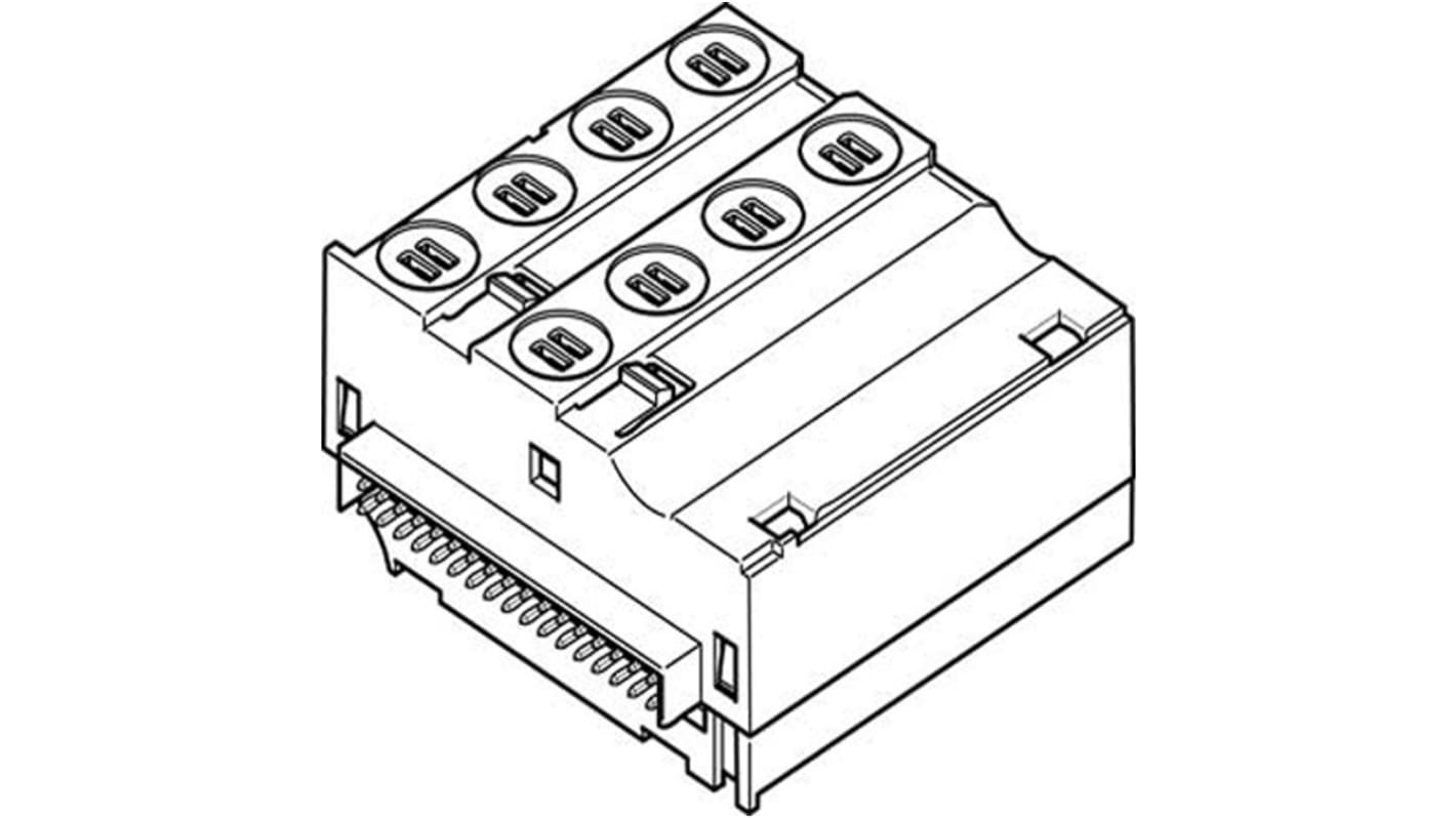 Festo VMPAL series 4 station Manifold for use with Valve Terminal MPA-L