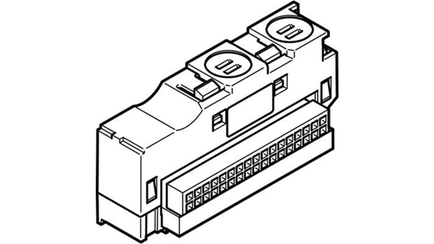 Festo VMPAL series 1 station Manifold for use with Valve Terminal MPA-L