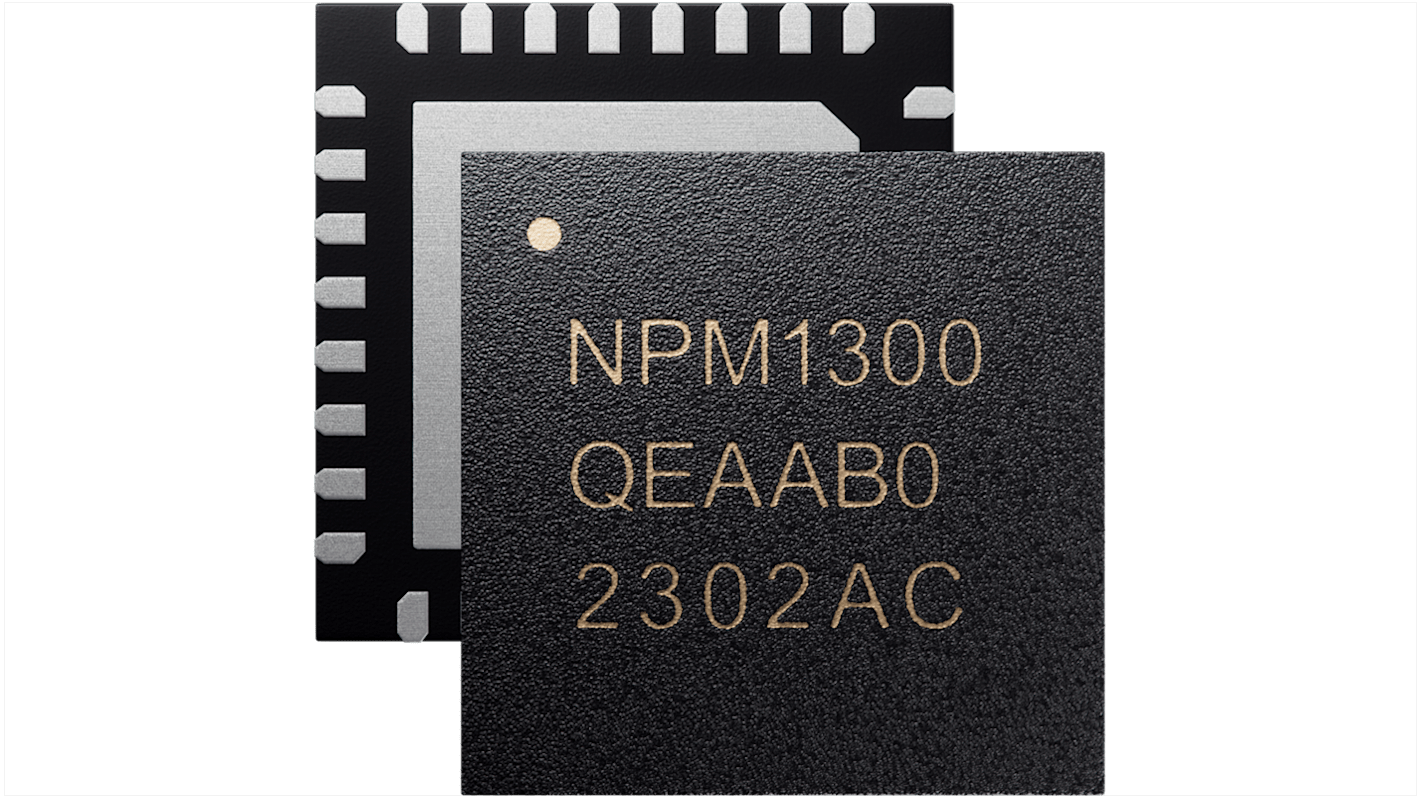 Nordic Semiconductor nPM1300-QEAA-R7, Li Ion Charger IC, 5.5 V, 50mA 32-Pin, QFN32