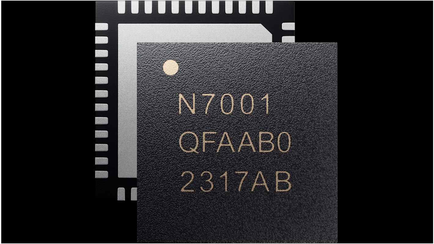 Nordic Semiconductor nRF7001-QFAA-R7 RF Transceiver, 48-Pin QFN48