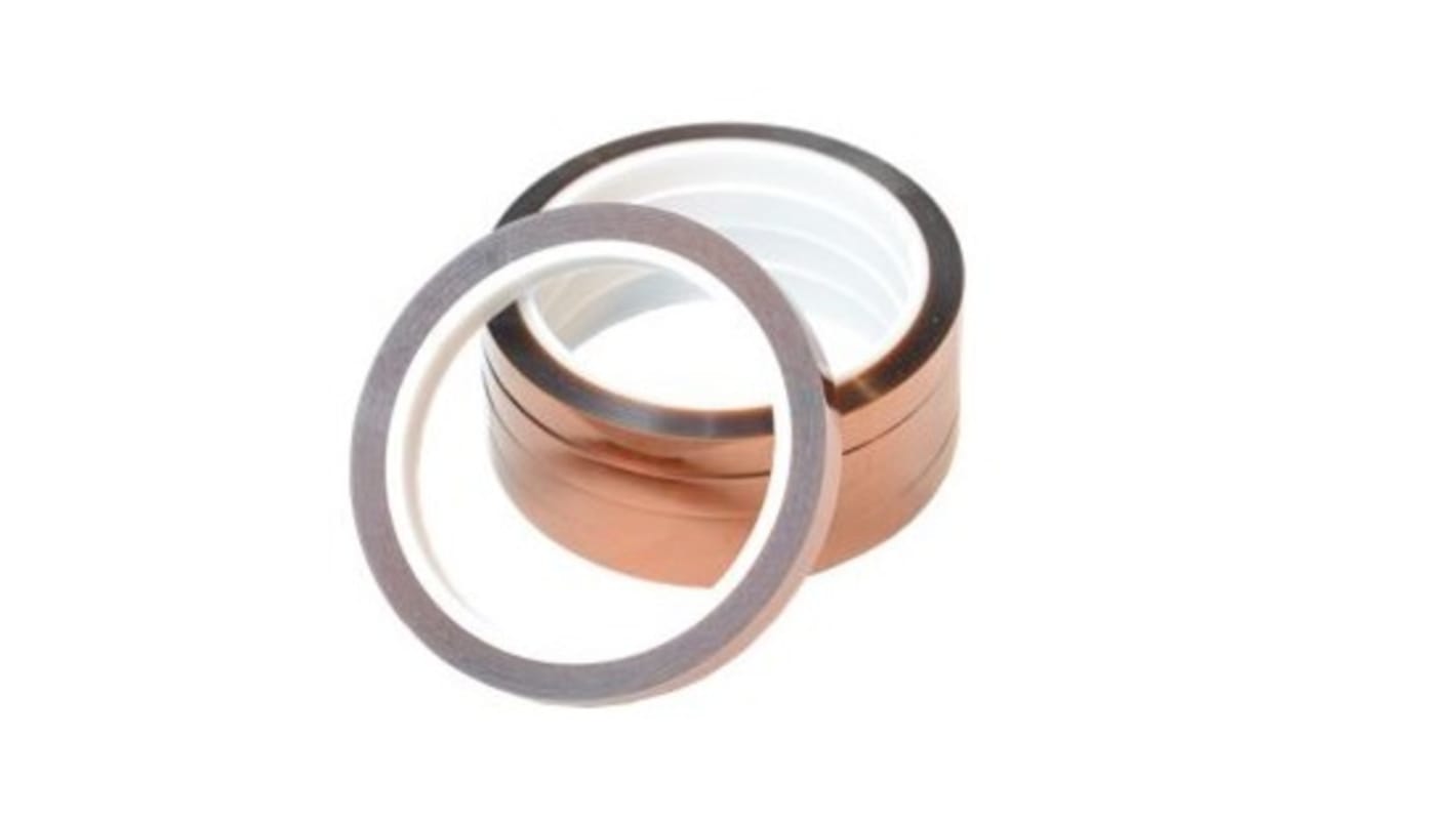 RS PRO Amber Masking Tape 14mm x 33m