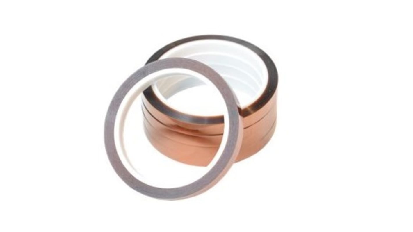 RS PRO Amber Masking Tape 12mm x 33m