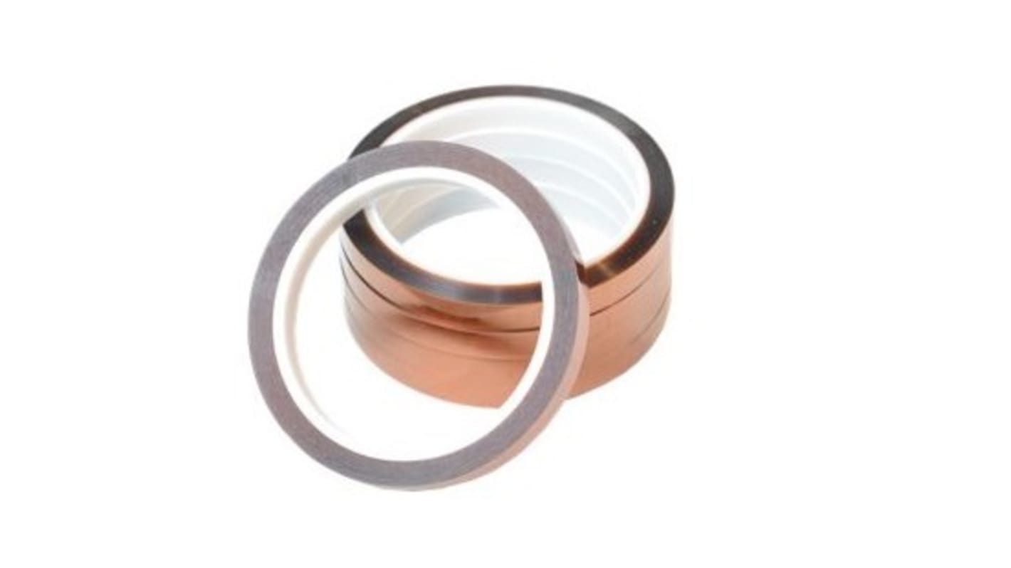 RS PRO Amber Masking Tape 9mm x 33m