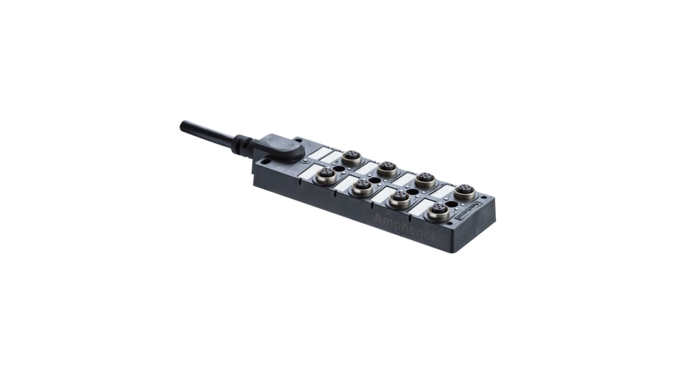 M Series M12 Distribution Box 8 Ports 4A