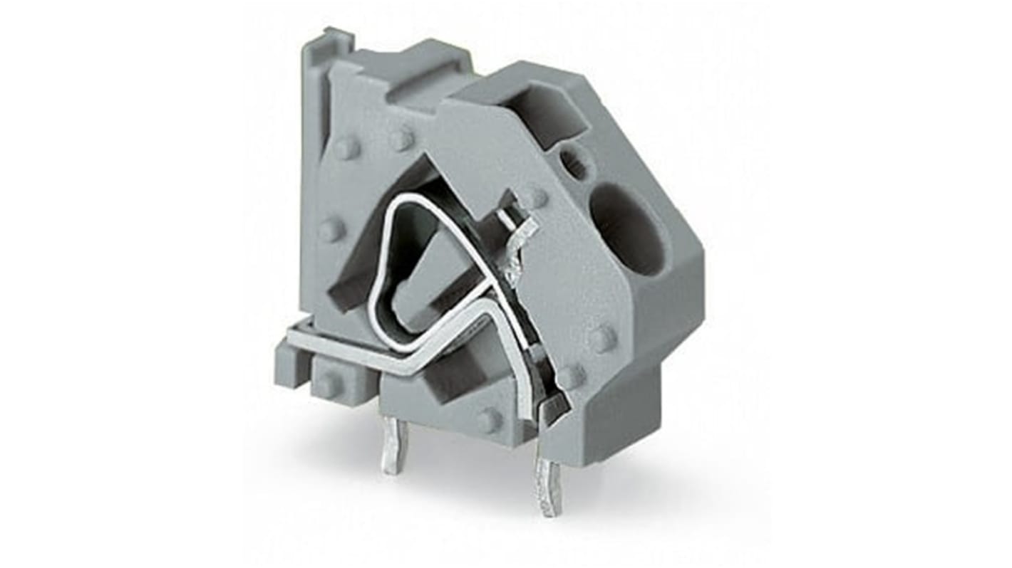 Morsettiera per circuito stampato Wago Femmina a 1 via, 1 fila, passo 10mm, Montaggio PCB
