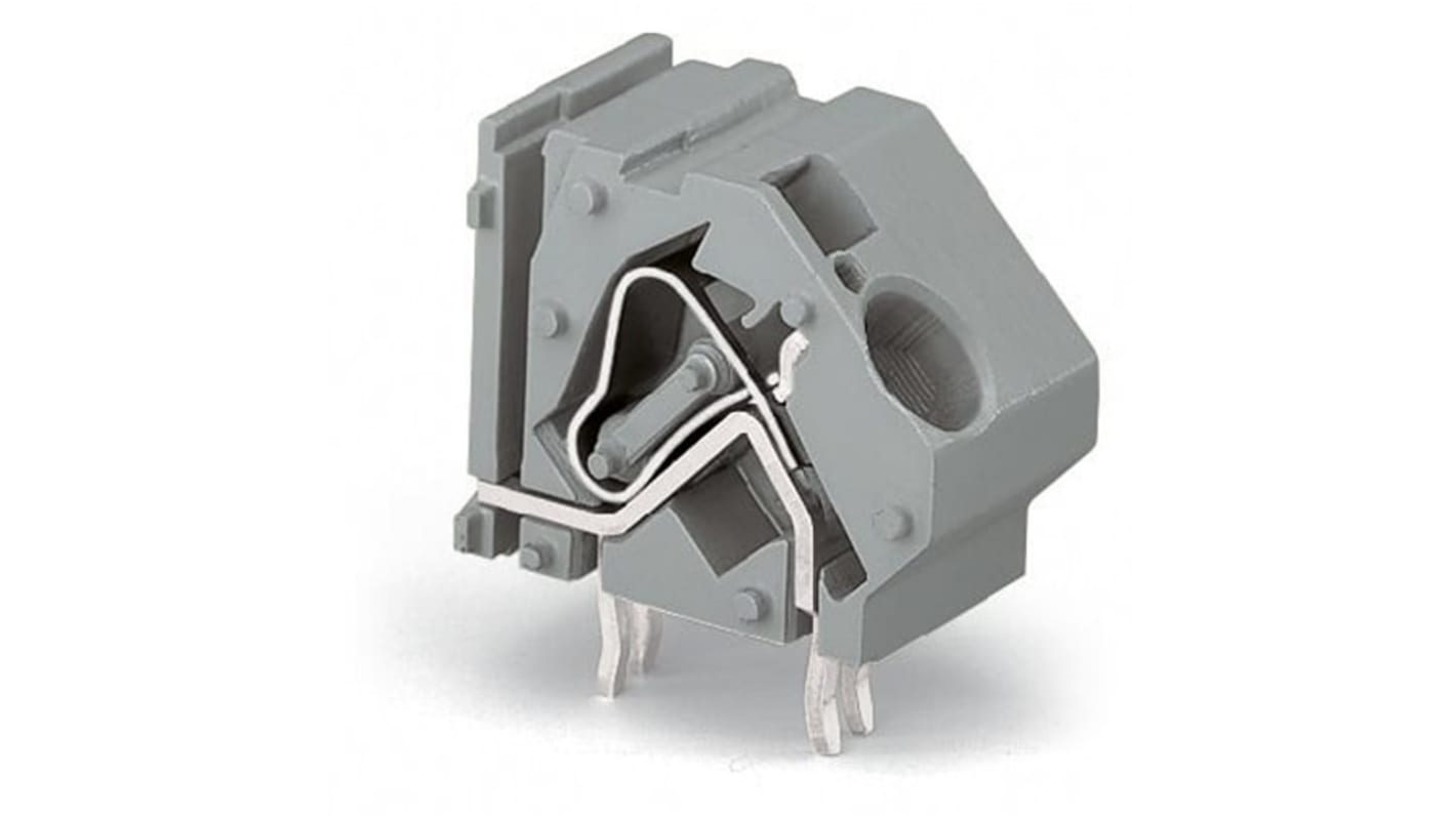 Morsettiera per circuito stampato Wago Femmina a 1 via, 1 fila, passo 20mm, Montaggio PCB