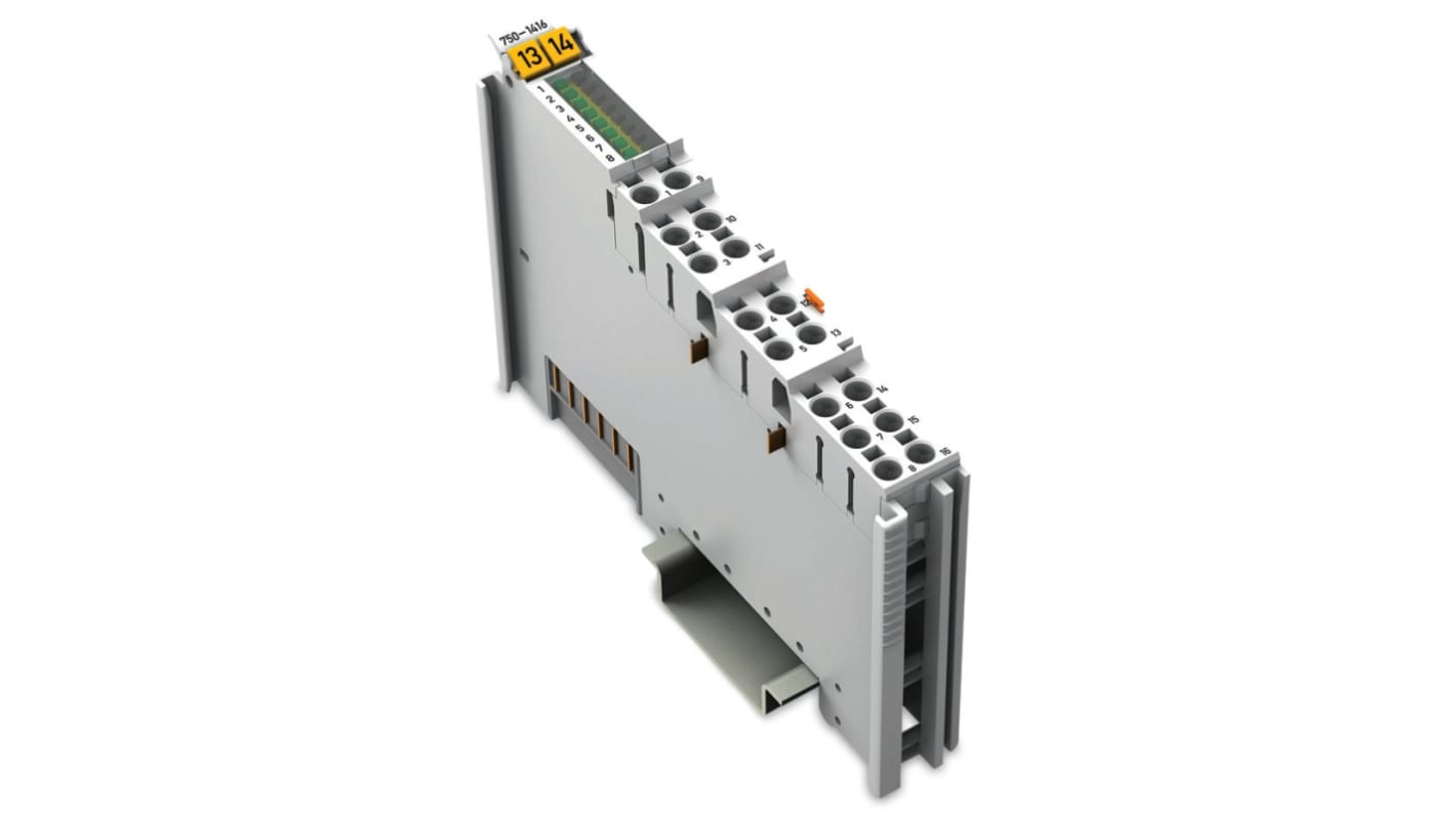 Wago 750 Series Input Module for Use with PLC, Digital, 24 V dc