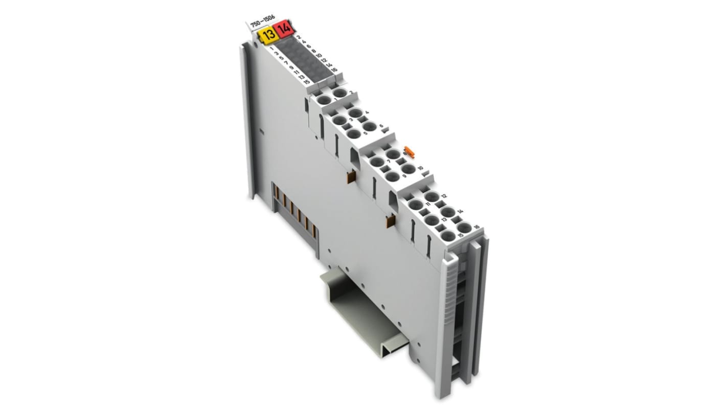 Wago 750 Series Digital I/O Module for Use with PLC, Digital, Digital, 24 V dc