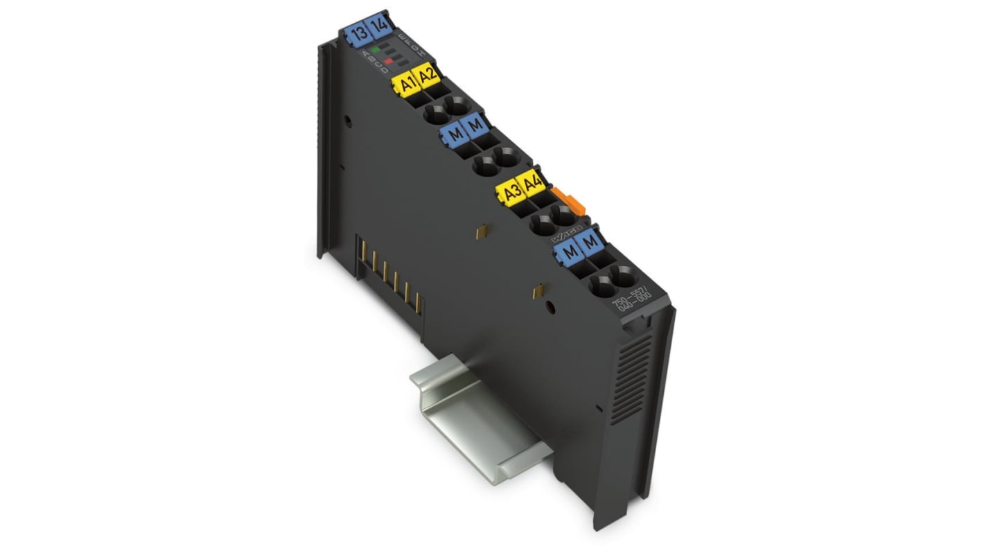 Modulo di distribuzione di potenza Wago, serie 750, per PLC