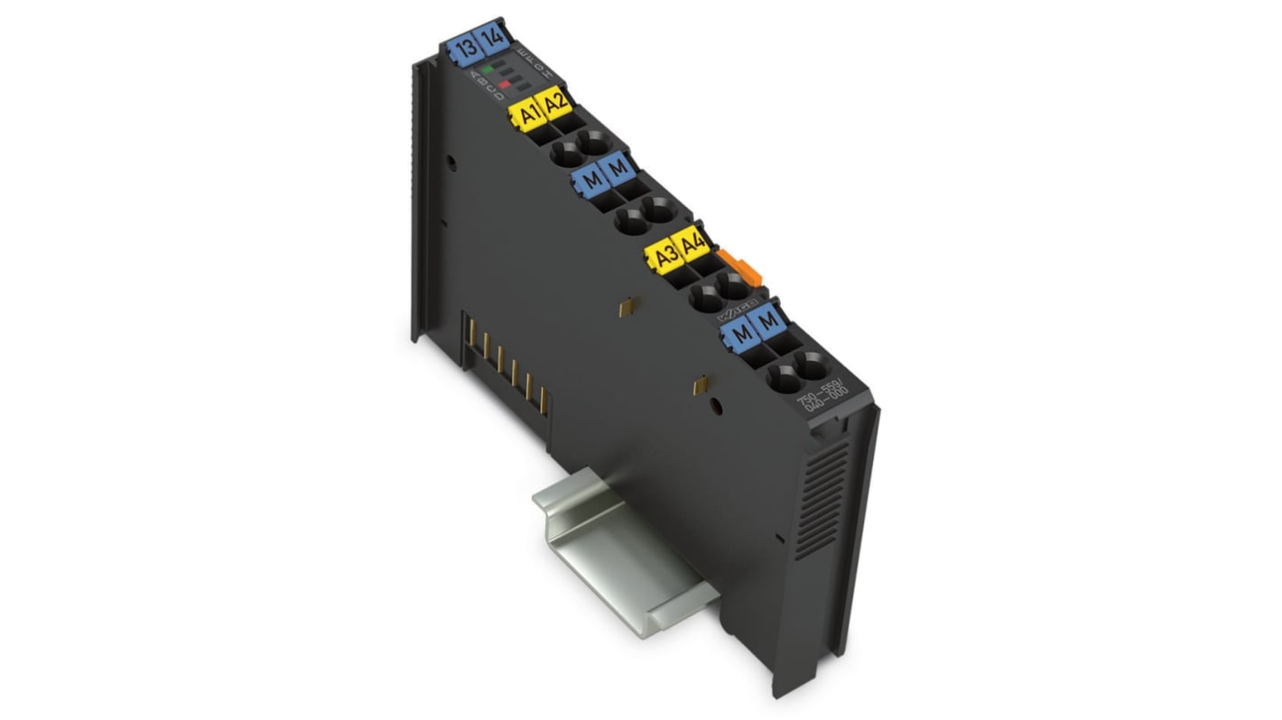 Modulo di distribuzione di potenza Wago, serie 750, per PLC