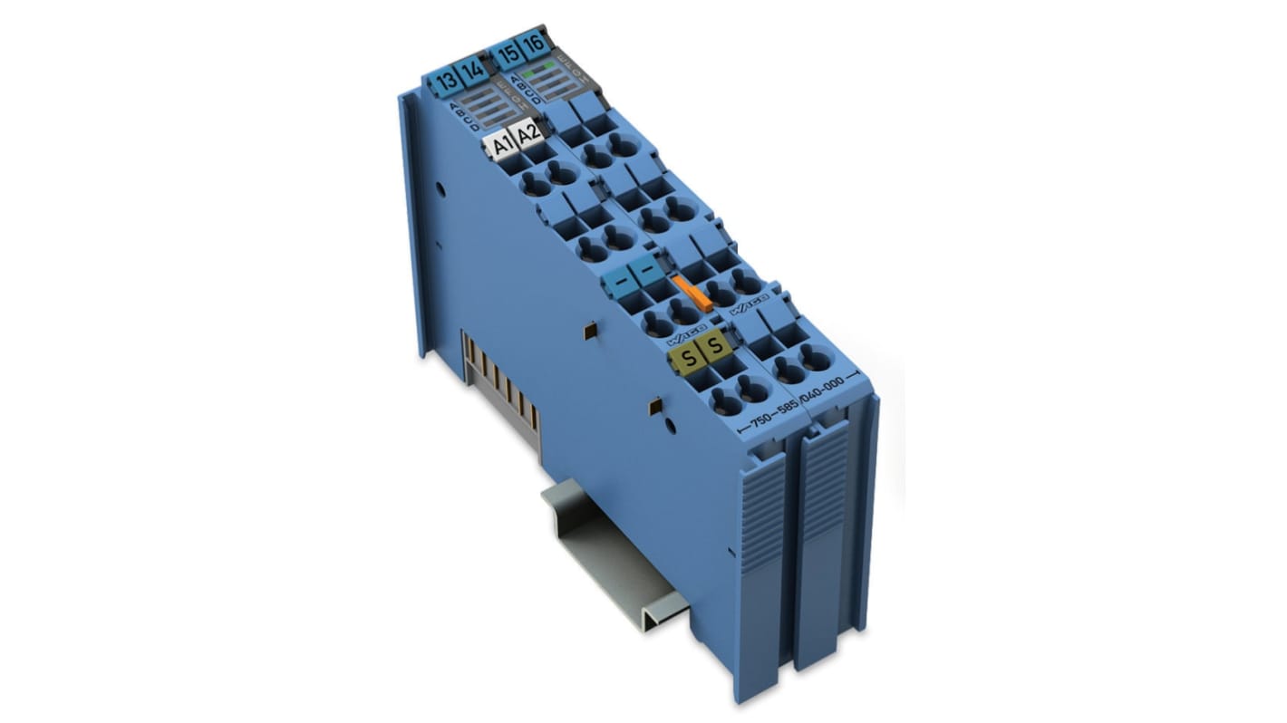 Modulo di distribuzione di potenza Wago, serie 750, per PLC