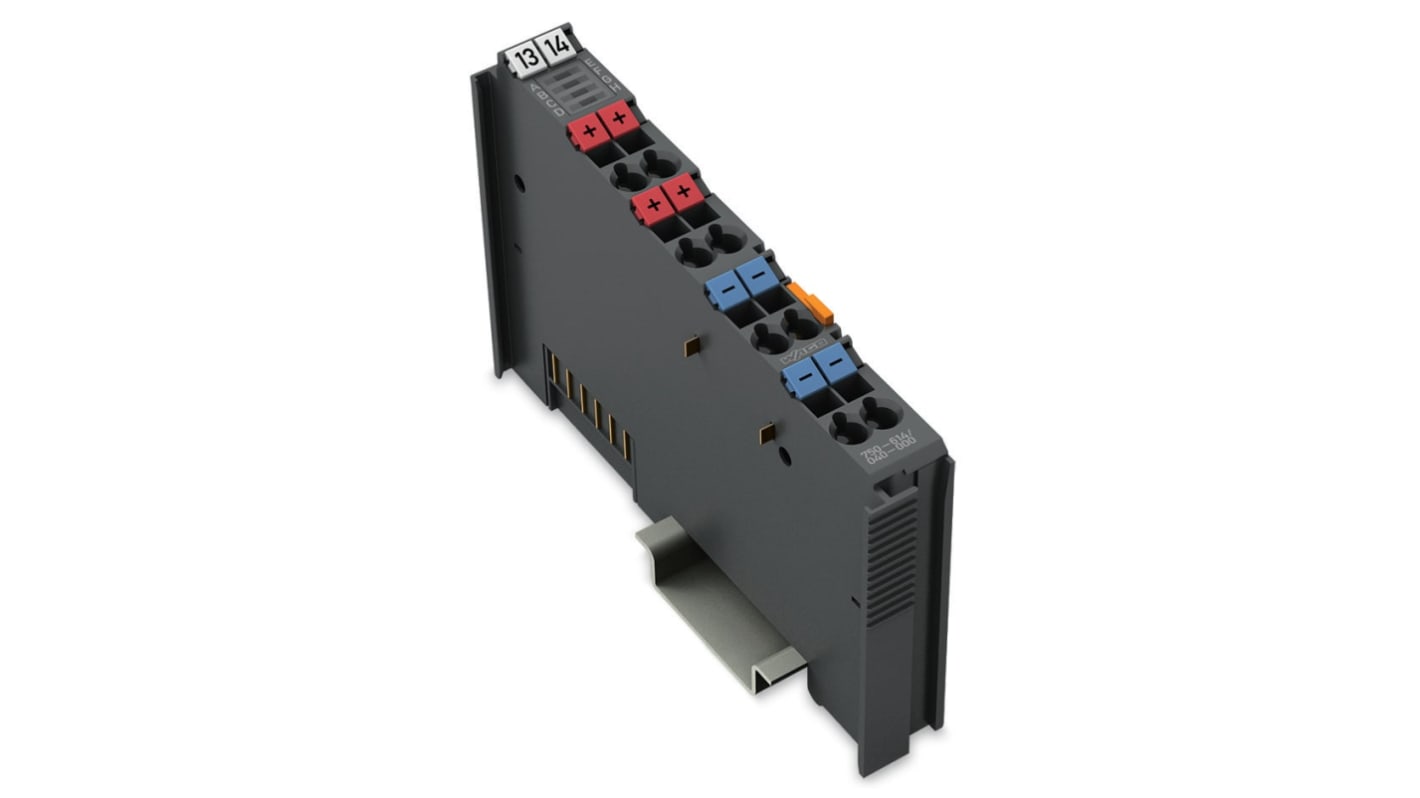 Wago Distribution Block, 0.25 → 2.5mm², 10A, 230 V ac/dc, Dark Grey