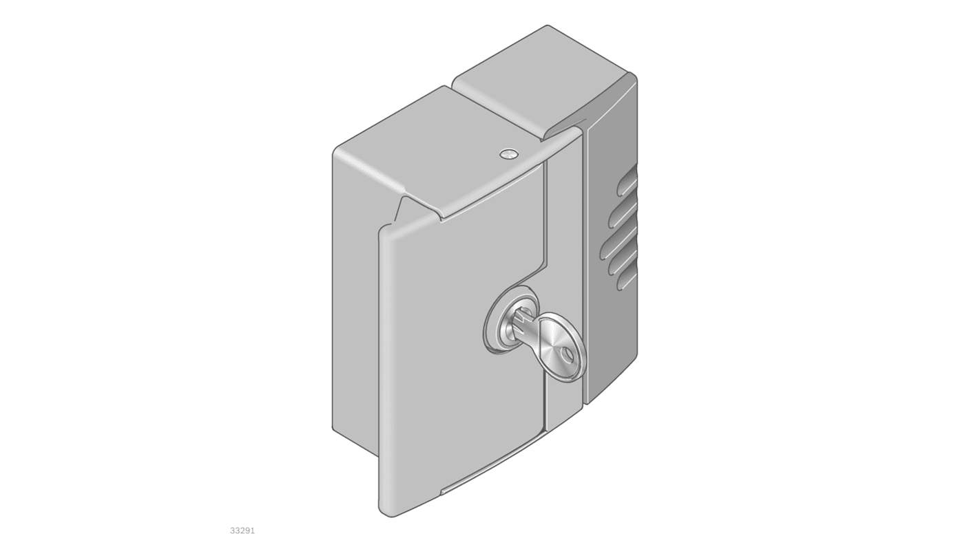 Bosch Rexroth 38425 Series Galvanised Steel Lock for Use with Cabinet, 56 x 42 x 51mm