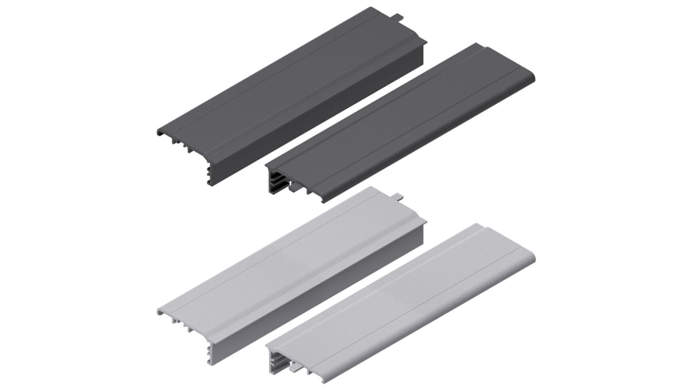 Bosch Rexroth Black PP Cover Strip, 120mm Length