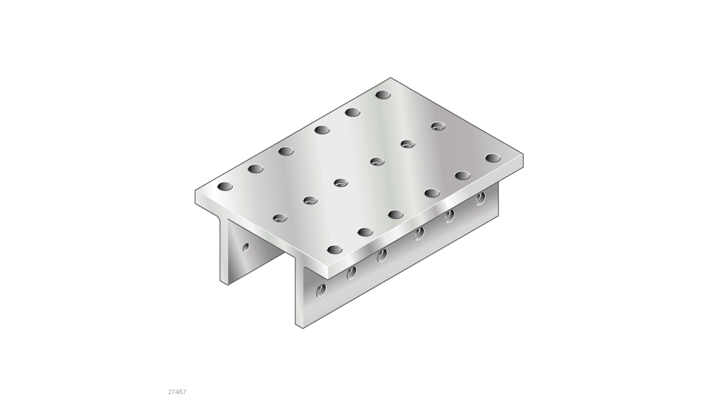 Bosch Rexroth EcoSlide Linearführung Schlitten für 45mm-Schienen, 160mm x 109mm, Traglast 2500N