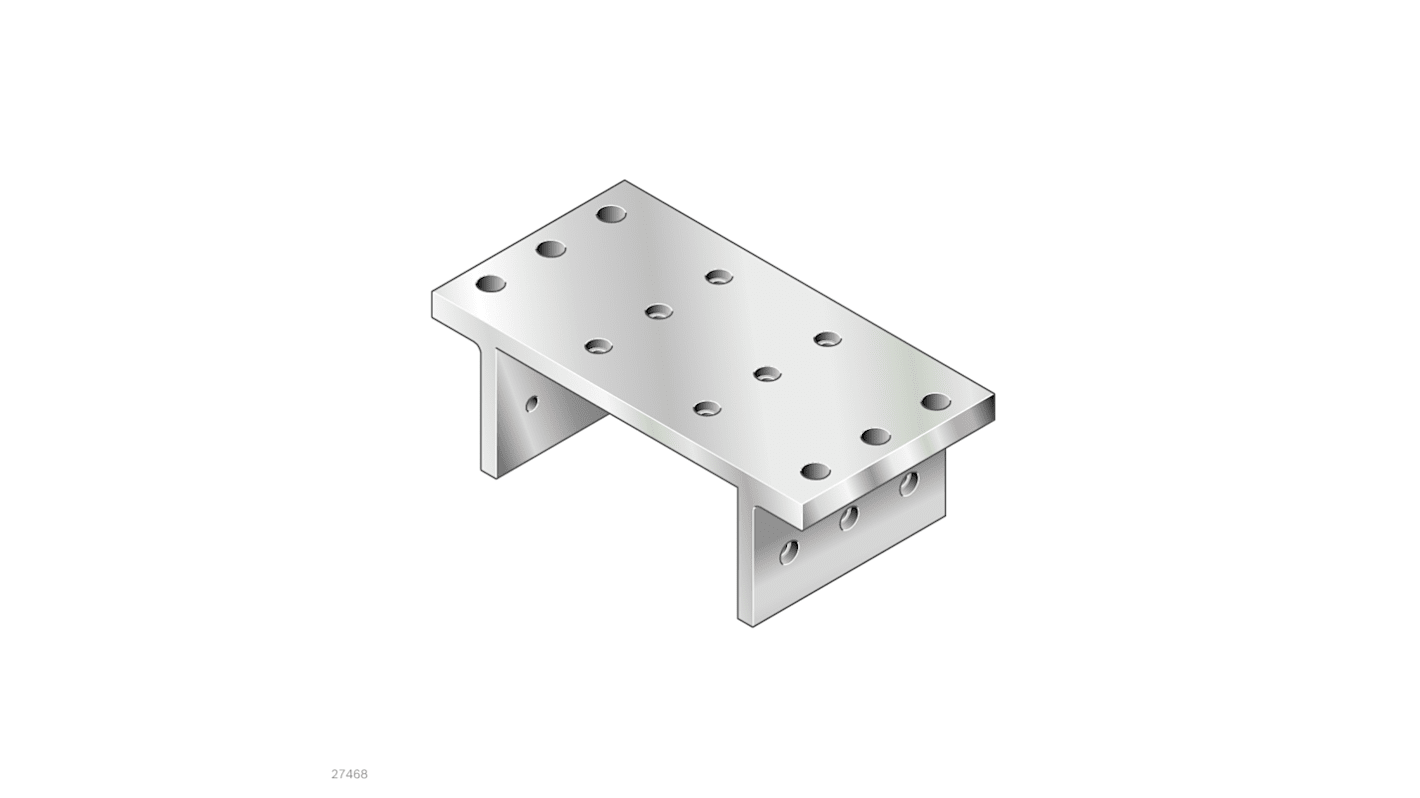 Bosch Rexroth EcoSlide Linearführung Schlitten für 90mm-Schienen, 154mm x 80mm, Traglast 2500N