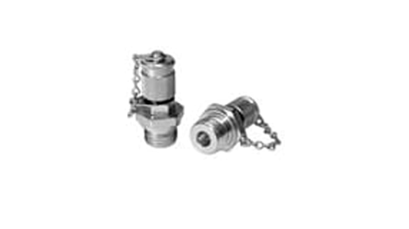 Manchon Raccord Hydraulique Rapide Parker 3/8 BST-3M - Laiton, Pression 2700 PSI - Neuf