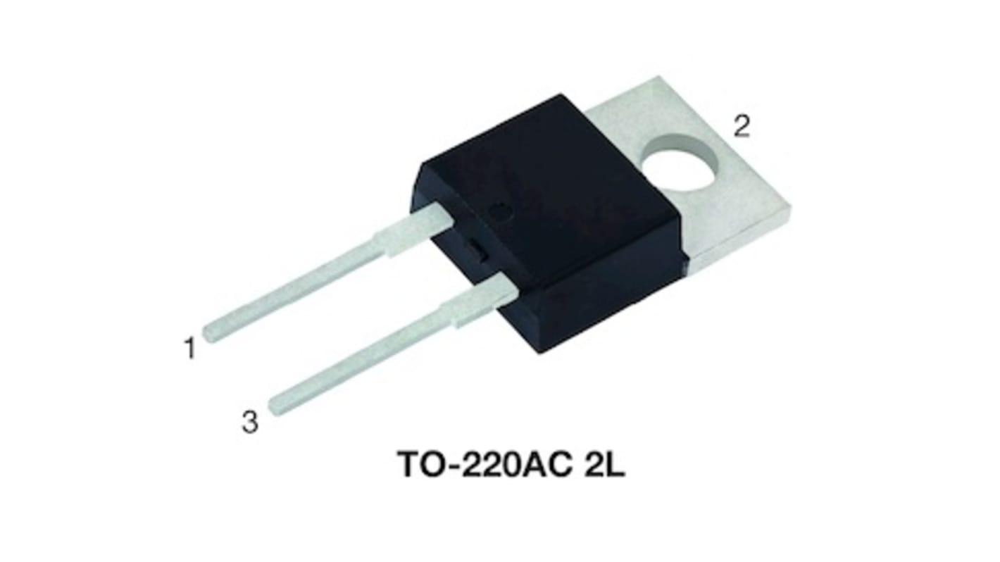 Vishay VS-3C12ET07 SMD Schottky Gleichrichter & Schottky-Diode, 650V / 12A, 3-Pin TO-220AC 2L