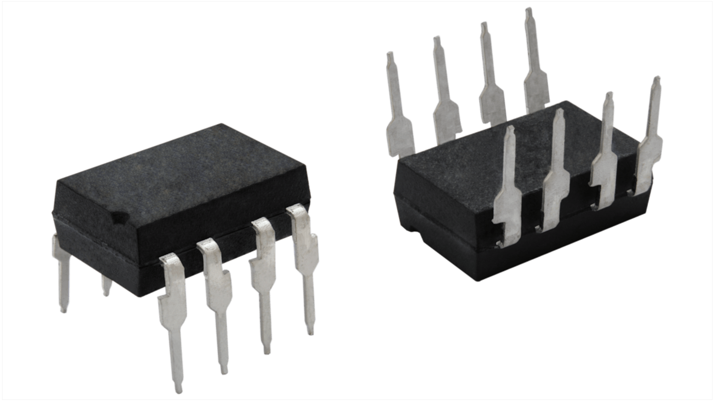 Vishay, 6N137 AC/DC Input NMOS Output Optocoupler, Surface Mount, 8-Pin DIP