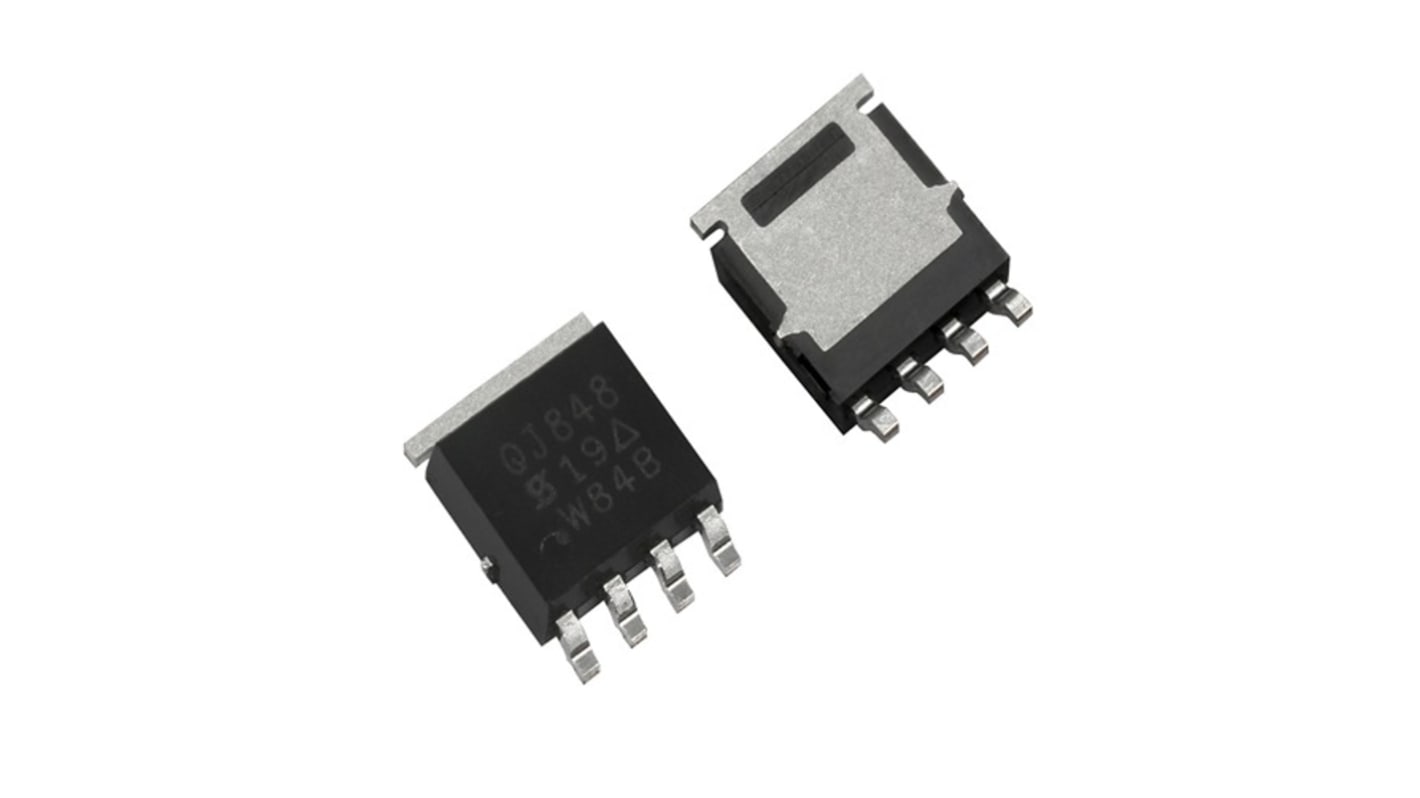 Silicon N-Channel MOSFET, 56.7 A, 100 V, 7-Pin SO-8L Vishay SIJ4108DP-T1-GE3