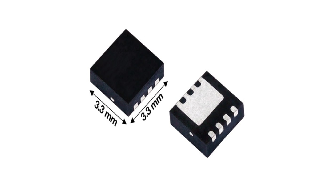 Vishay Nチャンネル MOSFET30 V 162 A 表面実装 パッケージ1212-8S 8 ピン