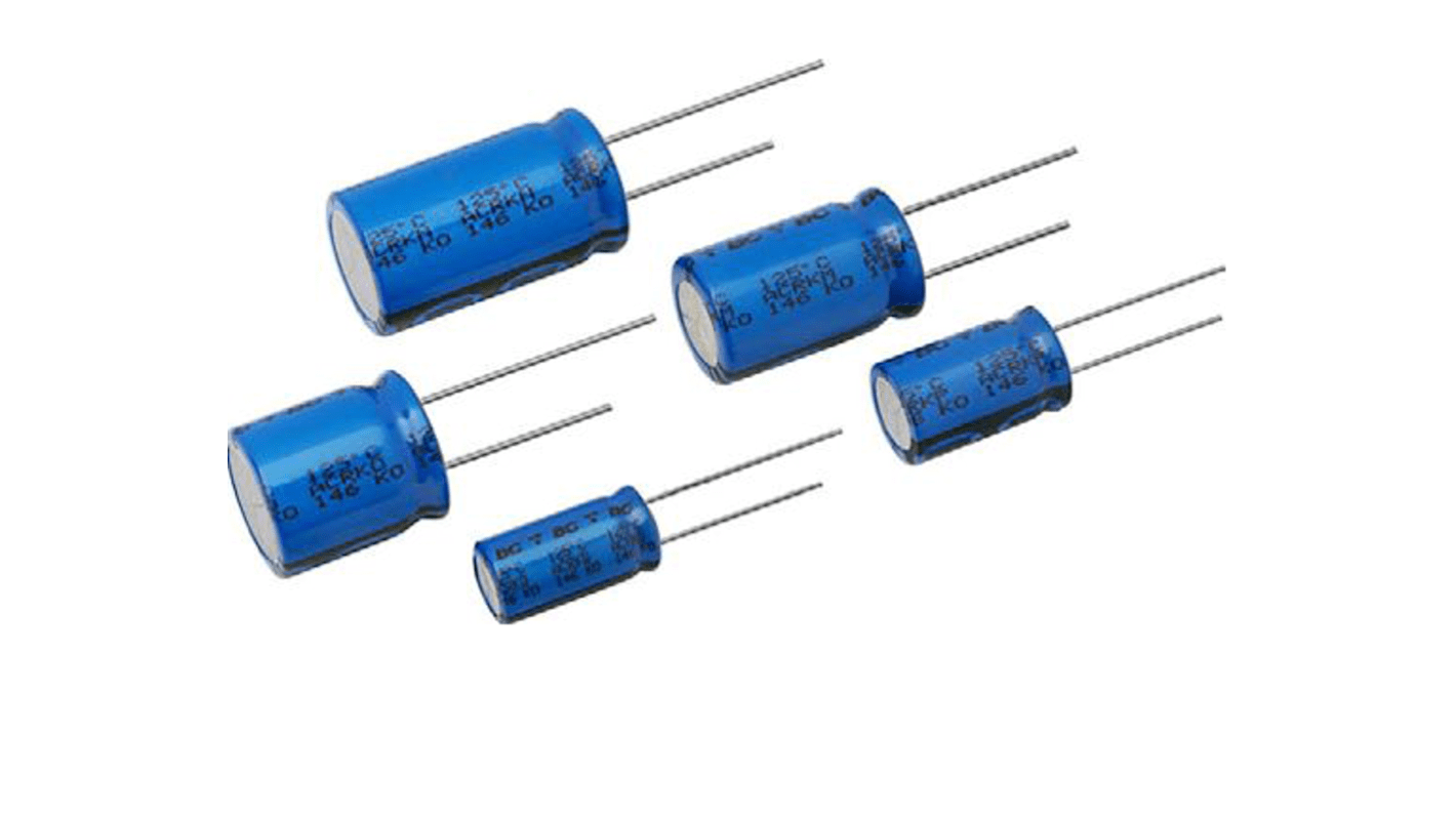 Condensador electrolítico Vishay, 1000μF, 50V dc, 16 x 25mm