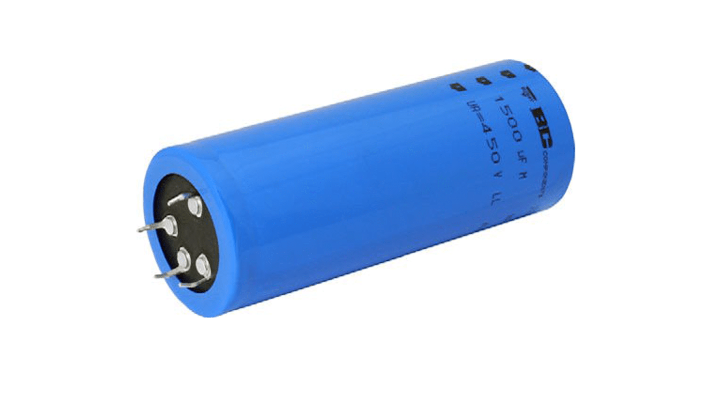 Condensador electrolítico Vishay, 820μF, 450V dc, 35 x 80mm