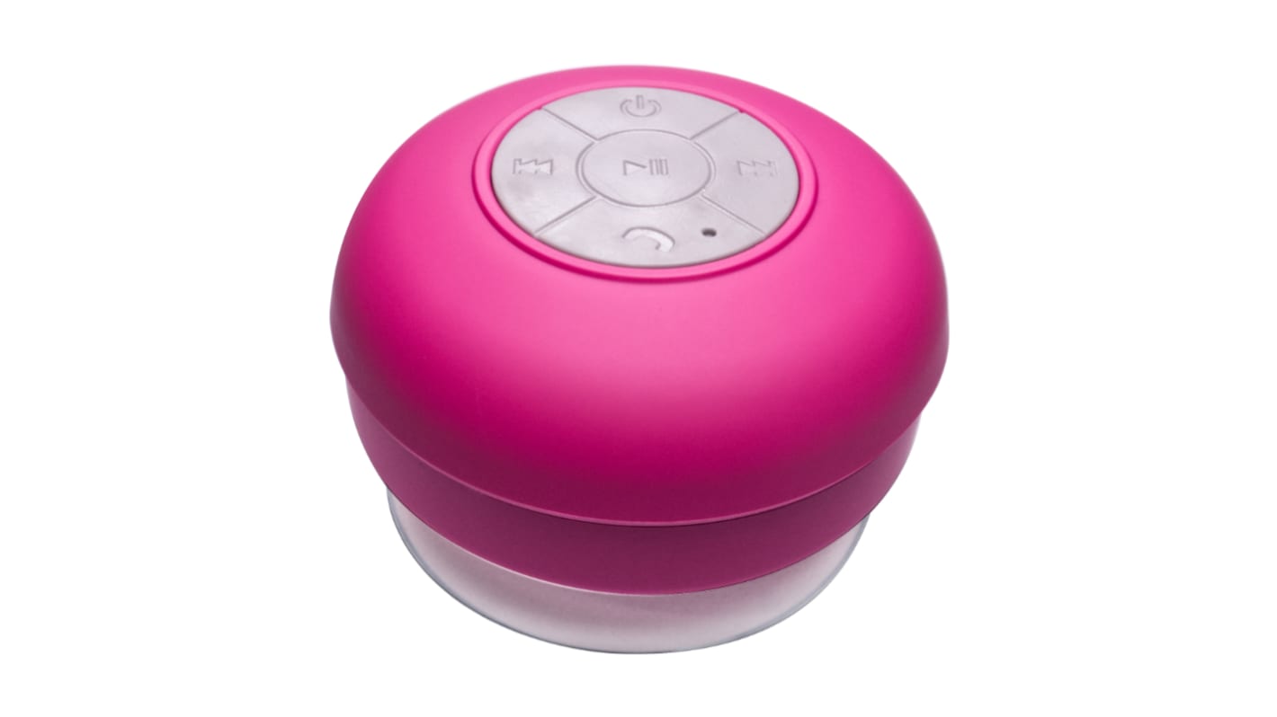 NewLink 01BK 3W Pink Speaker, IPX4