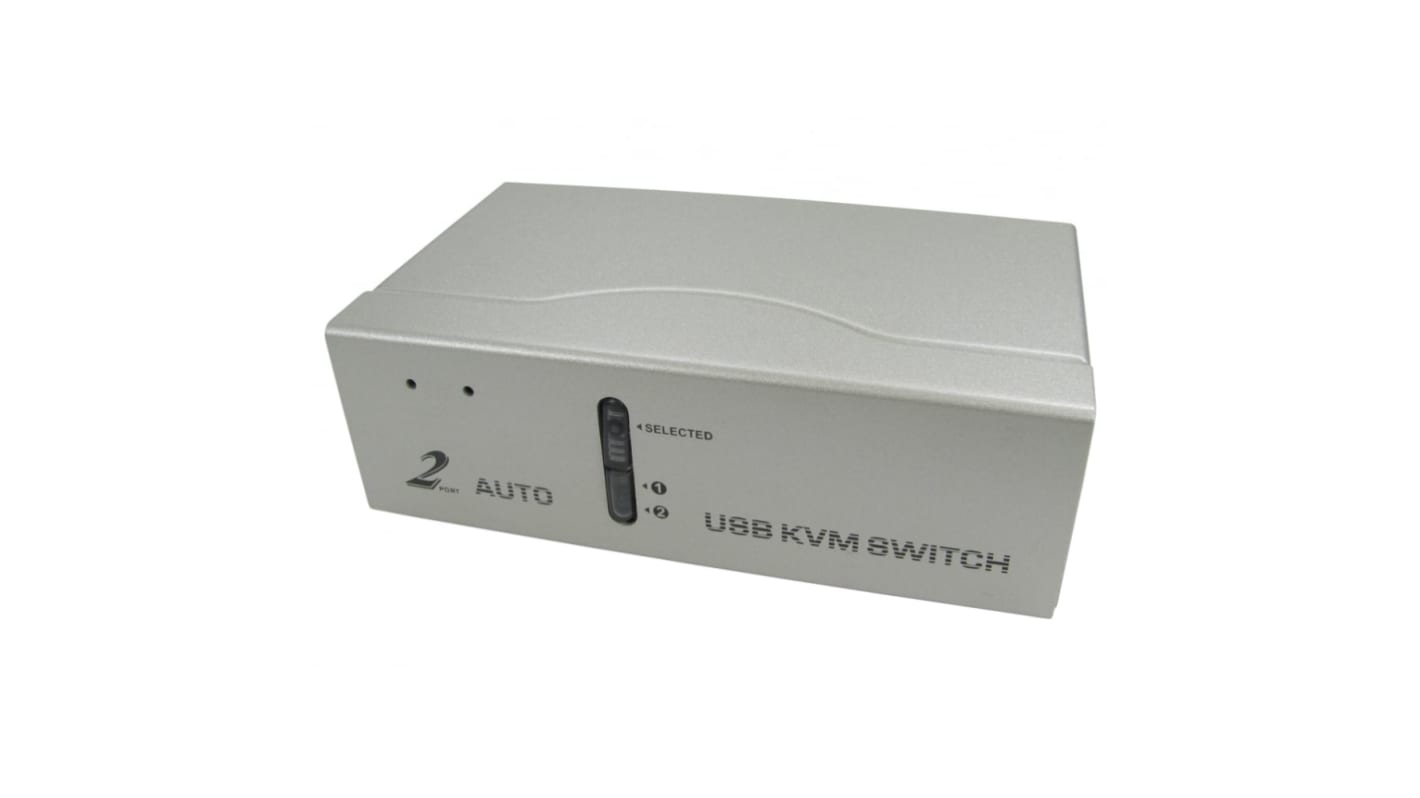 Switch KVM 3.5 mm Jack NewLink NLKVM-100/2 porte = 2 USB 2 2 USB, VGA