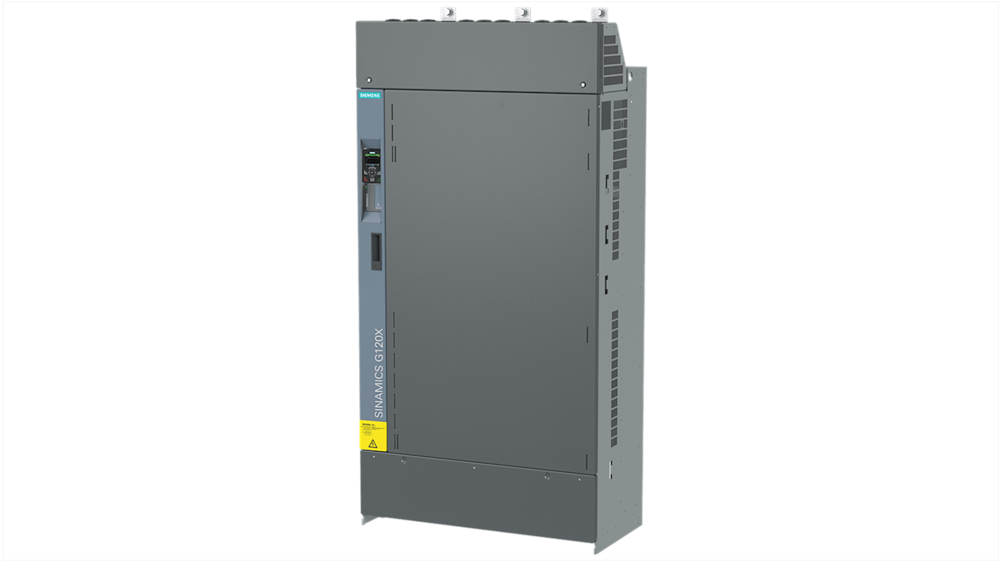 Siemens Inverter Drive, 450 kW, 3 Phase, 380 → 480 V, 696 A, 6SL3220 Series